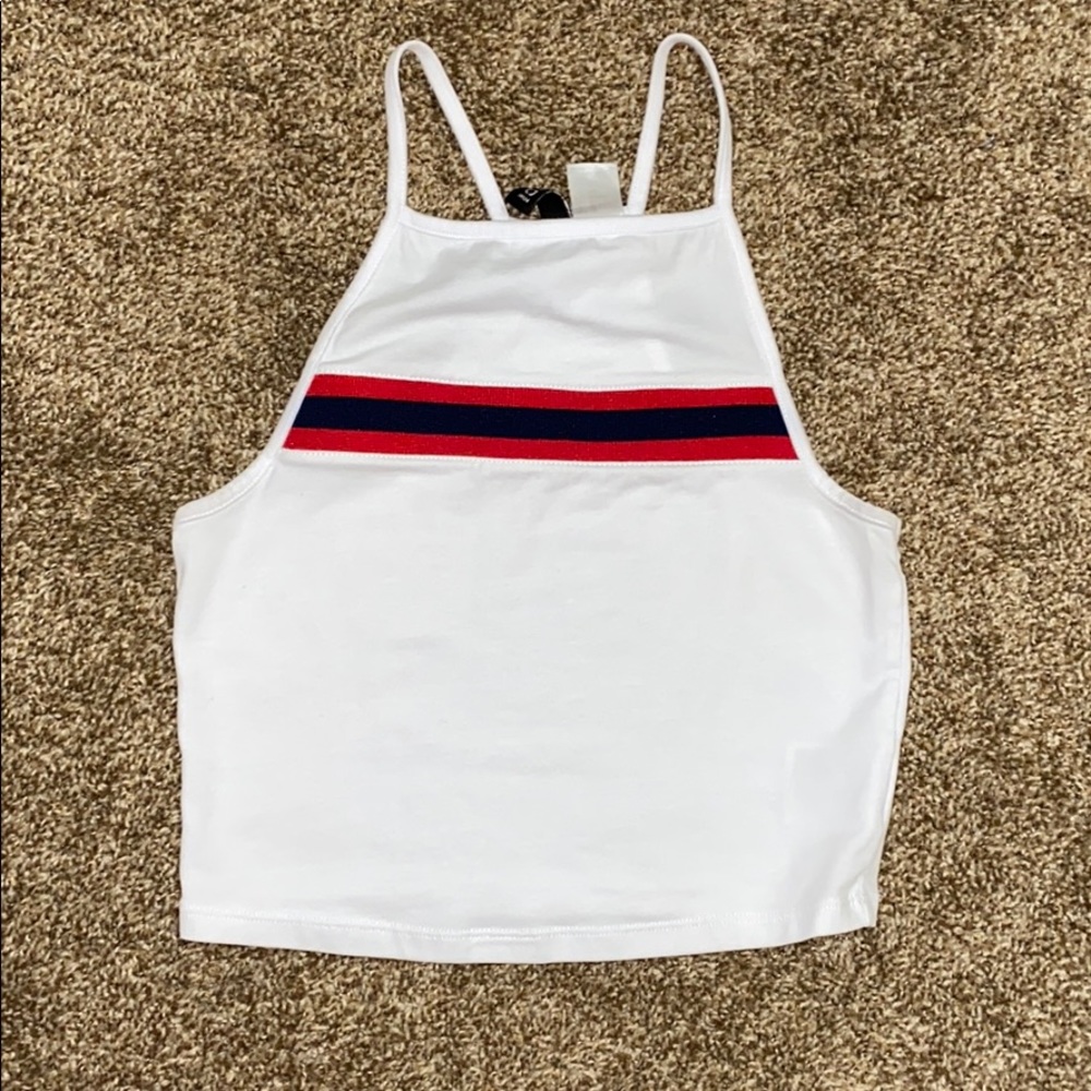 H&M Crop Top with Spaghetti Straps.